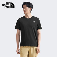 THE NORTH FACE 北面 T恤男戶外時(shí)尚透氣休閑棉半袖短袖 8EYN JK3 XL