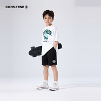 匡威 童裝男童套裝 2025夏季新款休閑短t短褲兩件套