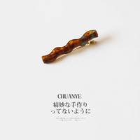 川野 CHUANYE 醋酸發(fā)夾 2#波浪一字夾 TT04