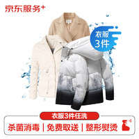 某東 洗衣服務(wù) 衣服任洗3件