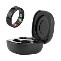 AMOVAN AM健康智能戒指 精鋼QR系列-8#(指圍57.5mm) 幻夜黑
