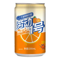 北冰洋 勞動1號北冰洋橙味汽水 200ml*12瓶裝