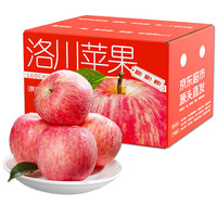云鮮風(fēng) 洛川蘋果大果帶箱10斤果徑85mm+（重220g-320g）