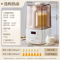 小熊 低音降噪破壁機(jī) 1.5L家用豆?jié){機(jī) 預(yù)約多功能全自動(dòng)米糊機(jī)