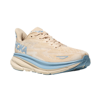 HOKA ONE ONE 男克利夫頓9休閑跑步鞋Clifton 9  橡木色/石膏白 45