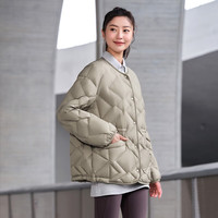 坦博爾 輕薄羽絨服TD238268 椰殼咖