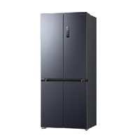 海信 Hisense BCD-436WMK1PUQ 全嵌入式 十字對(duì)開門冰箱 436L 銀灰色