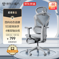 某東京造 Z9Pro人體工學(xué)椅電競(jìng)椅辦公椅子電腦椅人工力學(xué)座椅5D扶手+腳踏灰