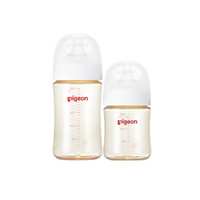 貝親 嬰兒寬口徑PPSU奶瓶2件套裝160ml+240ml