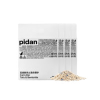 pidan 混合貓砂 豆腐膨潤土混合2.4kg*4 整箱裝可沖廁所