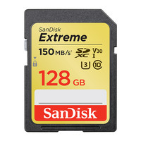 SanDisk Extreme 至尊極速系列 SD存儲(chǔ)卡 128GB（UHS-I、V30、U3）
