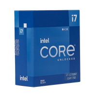 intel 英特爾 酷睿 I7 12700KF/14700KF 盒裝CPU處理器
