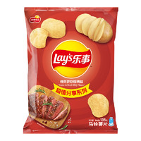 樂事 Lay‘s 樂事 超值分享 馬鈴薯片 得克薩斯燒烤味 135g