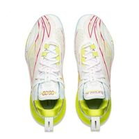 李寧 LI-NING 閃擊11 磁場丨籃球比賽鞋男子24秋季輕量高回彈籃球運(yùn)動鞋ABAU053 鉆粉色-2 42