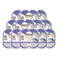 美士 Nutro 進(jìn)口一分為二貓主食餐盒三文魚吞拿魚味75g*24賞味期至25年10月
