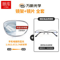 萬新 winsee 哈氣防偽標1.67多屏防藍光片+多款鏡架任選（附贈原廠鏡片包裝）