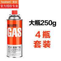 巖谷 卡式爐防爆長氣罐250 4罐