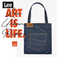 Lee 單肩斜挎托特牛仔包