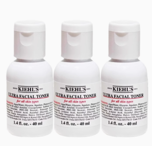 88VIP！Kiehl's 科顏氏 高保濕爽膚水40ml*3
