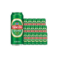 青島啤酒 TSINGTAO 經(jīng)典啤酒550ml*18聽