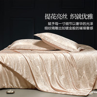百麗絲 水星家紡被子蠶絲被100%蠶絲夏被空調(diào)被夏涼被1.9斤150×210cm