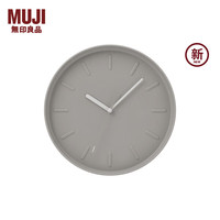 MUJI 無(wú)印良品 指針式時(shí)鐘  灰色