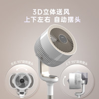 艾美特 天鵝PRO FA18-RD100S 空氣循環(huán)扇月光白