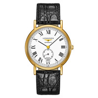 LONGINES 浪琴 瑰麗系列 男士自動機(jī)械表 L4.805.2.11.2 38.5mm