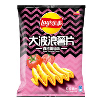 樂(lè)事 大波浪 馬鈴薯片 真濃番茄味 135g