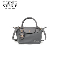 TEENIE WEENIE 單肩小熊餃子包通勤女生托特斜跨包送女神節(jié)禮物女生
