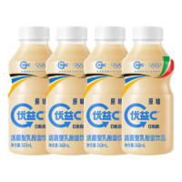 蒙牛 優(yōu)益C活菌型乳酸菌飲料原味340ml*4瓶