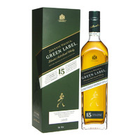 尊尼獲加 JOHNNIE WALKER 綠牌 15年 調(diào)和 蘇格蘭威士忌 43%vol 750ml