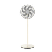 華凌 美的電風(fēng)扇落地扇大風(fēng)量家用米白立式電扇節(jié)能柔風(fēng)靜音桌面兩用WH-FSA30S2R