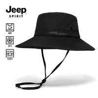JEEP SPIRIT Jeep漁夫帽子運動戶外透氣男女同款