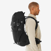 迪卡儂 DECATHLON 雙肩背包 MH500 戶外旅行登山徒步背負系統(tǒng)大容量38L-5324238 經(jīng)典黑