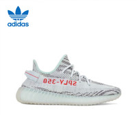 adidas 阿迪達(dá)斯 三葉草Yeezy350椰子可燃冰禮物B37571 冰藍(lán) 37