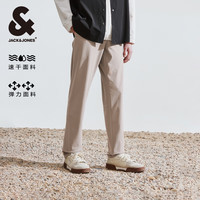 杰克瓊斯 夏季款彈力戶外百搭基礎(chǔ)速干純色休閑褲