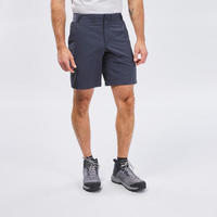 迪卡儂 DECATHLON 夏季山地徒步男休閑速干短褲深灰色44-4757562