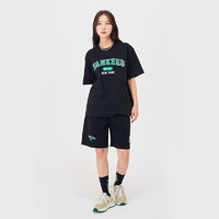 MLB 夏季短袖T恤運動春夏服訓(xùn)練舒適透氣休閑3ATSV0243 紐約洋基隊/黑色