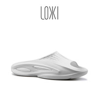 洛克斯基 LOXKI 拖鞋男外穿運(yùn)動(dòng)戶外室內(nèi)拖鞋 男女同款 月光白/汝窯白 45-46