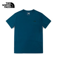 THE NORTH FACE 北面 速干T恤男短袖戶外運動半袖吸濕輕薄透氣|7WCW EFS M