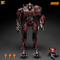 靈機(jī)魂 LINGJIHUN 暴風(fēng)赤紅 WF2024限定版 戰(zhàn)損涂裝熒光可動(dòng)機(jī)甲模型手辦