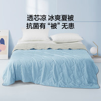 LOVO 羅萊家紡旗下 冰爽抗菌可水洗夏涼被 150*200