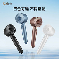 金牌廚柜 GOLDENHOME 金牌 五檔加厚旋轉面板淋浴增壓手持花灑頭