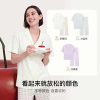 Ubras 水果系列滿印全棉短袖短褲家居服