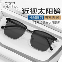 鏡邦 JingPro 1.60近視太陽鏡（含散光）+時尚GM大框多款可選