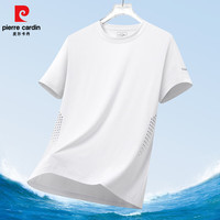 pierre cardin 皮爾·卡丹 皮爾卡丹短 2025夏季寬松大碼透氣涼感運(yùn)動跑步休閑圓領(lǐng)速干款 五色可選