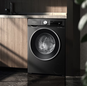 SIEMENS 西門子 SIEMENS iQ300 曜石黑系列10公斤滾筒洗衣機