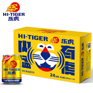 紅牛平替！樂(lè)虎 定制款維生素功能飲料 250ml*24罐