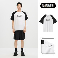 GXG 男裝潮流印花圓領(lǐng)字母短袖T恤 清倉 多款可選